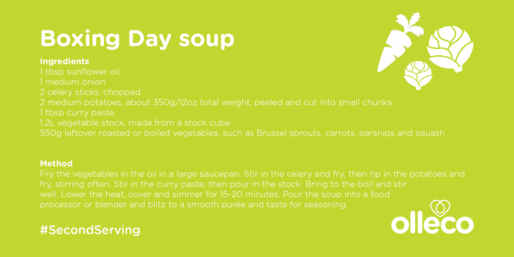 Boxing Day soup recipe