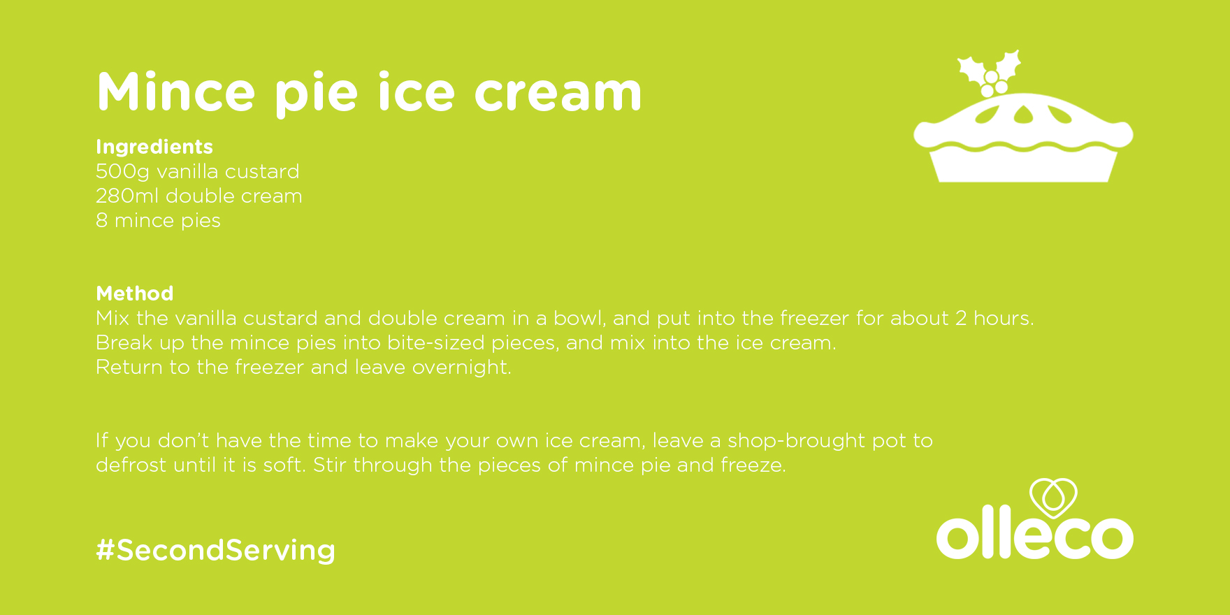 Mince pie ice cream recipe