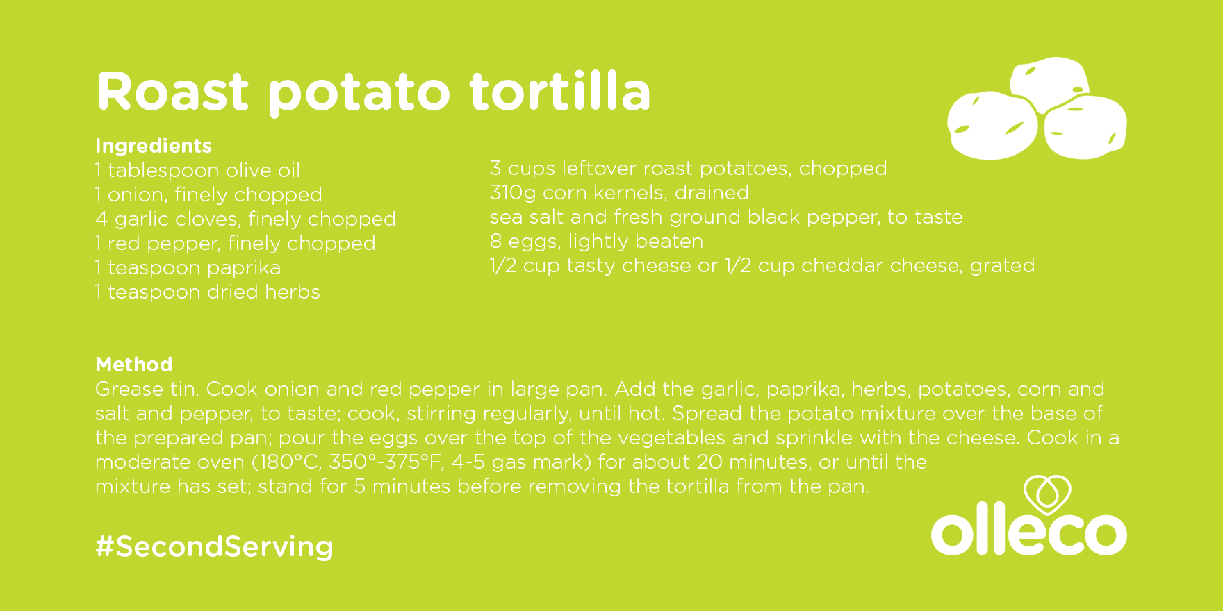 Roast Potato Tortilla recipe