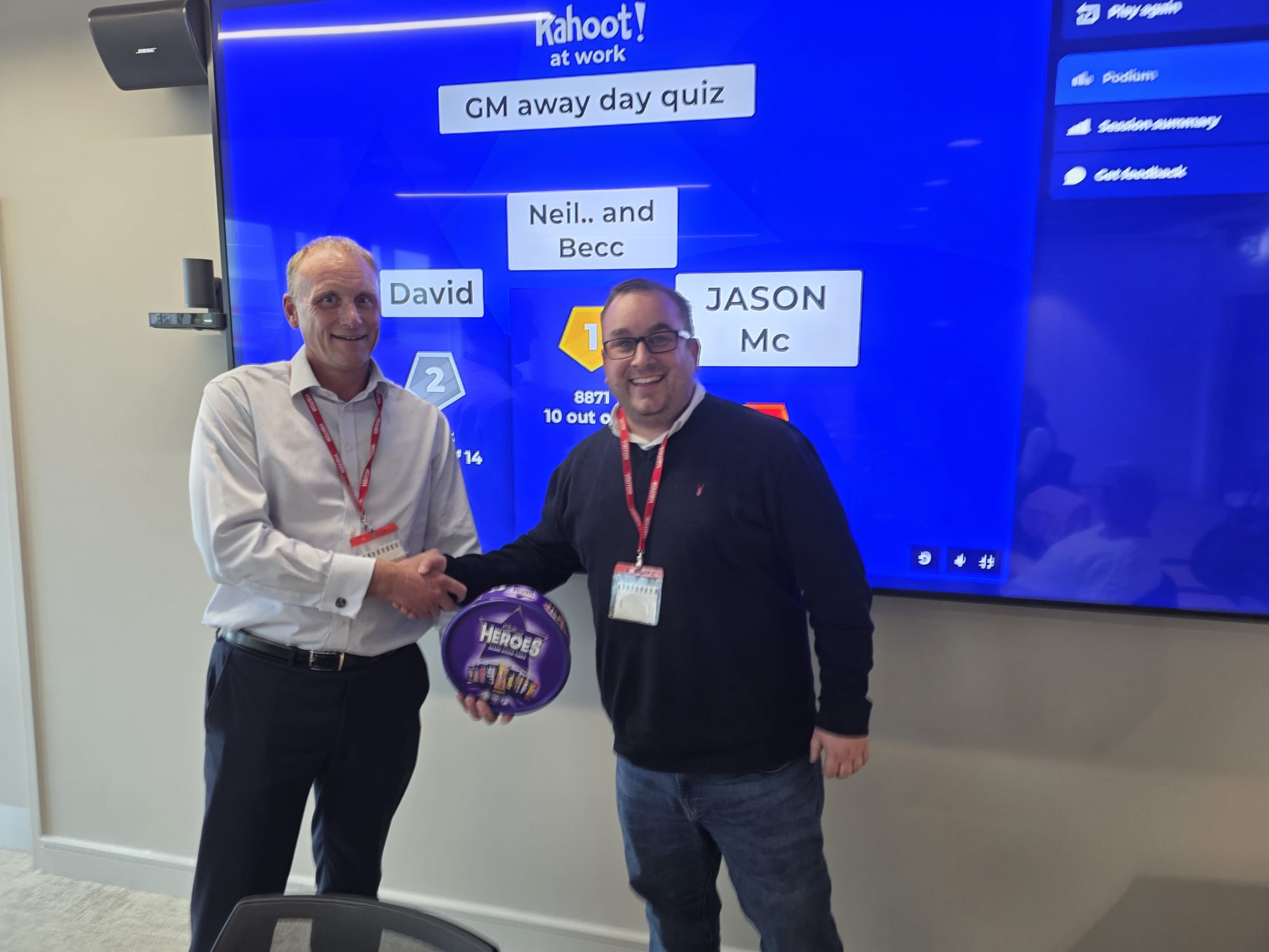 2025 GM away day winner